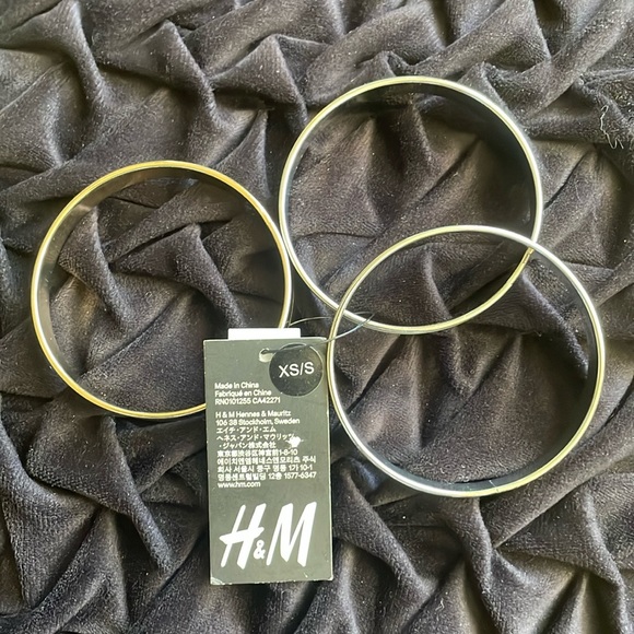 H&M 3pc Bangle Set - XS/S - Picture 2 of 2